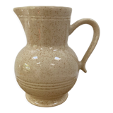 Speckled ceramic vase pitcher