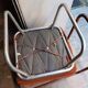 Ottoman, pouf, repose pied de fauteuil vintage 1960