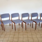 6 chairs by H.W. Klein for Bramin, Denmark, 1960