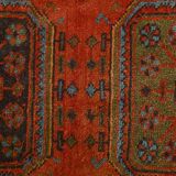 3x9 Pumpink Orange Vintage Turkish Runner Rug, 78x288Cm SK 23570