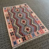 Handmade Colorful Kelim Carpet