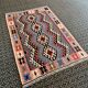 Handmade Colorful Kelim Carpet
