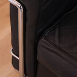 "LC2" armchair by Le Corbusier, Charlotte Perriand for Cassina