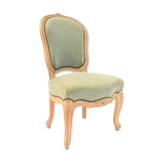 Chaise basse de style Louis XV