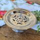Presse-beurre Coquillor Florador vintage en métal chromé– Art de la ta