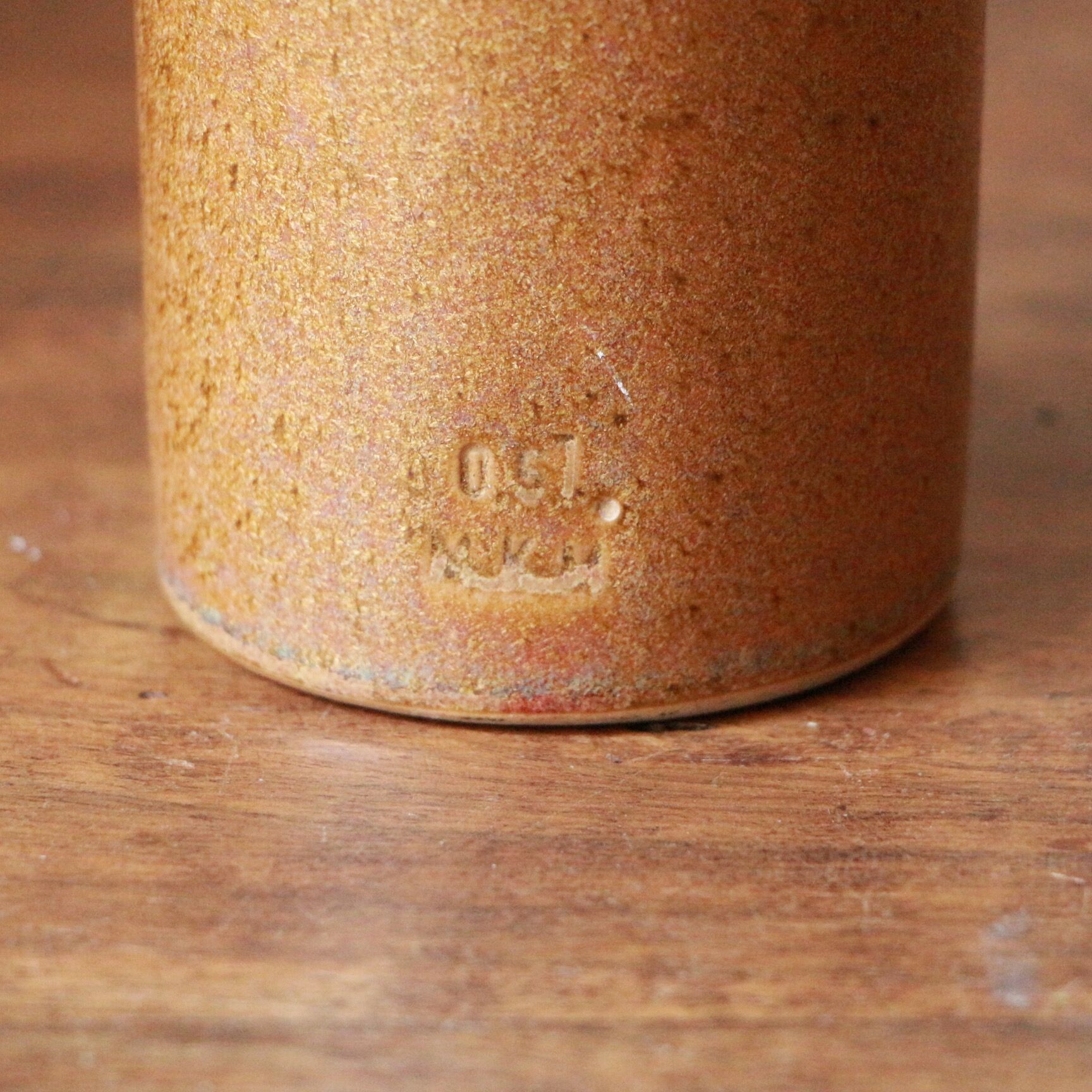 Old MKM sandstone bottle