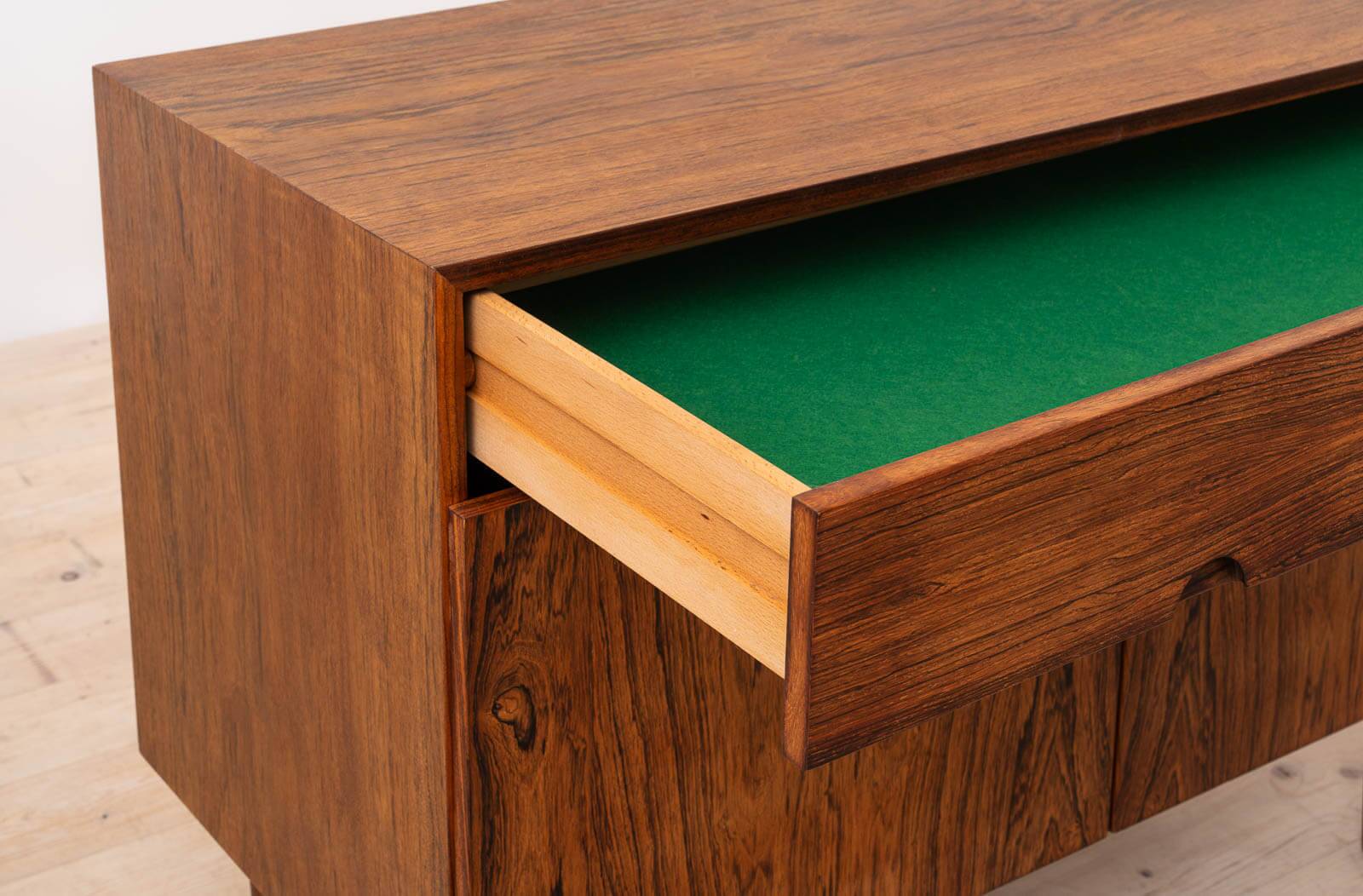 Pair of Mid Century Modern Cabinets by H. W. Klein for Bramin, Denmark