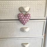 Dresser in patina rattan