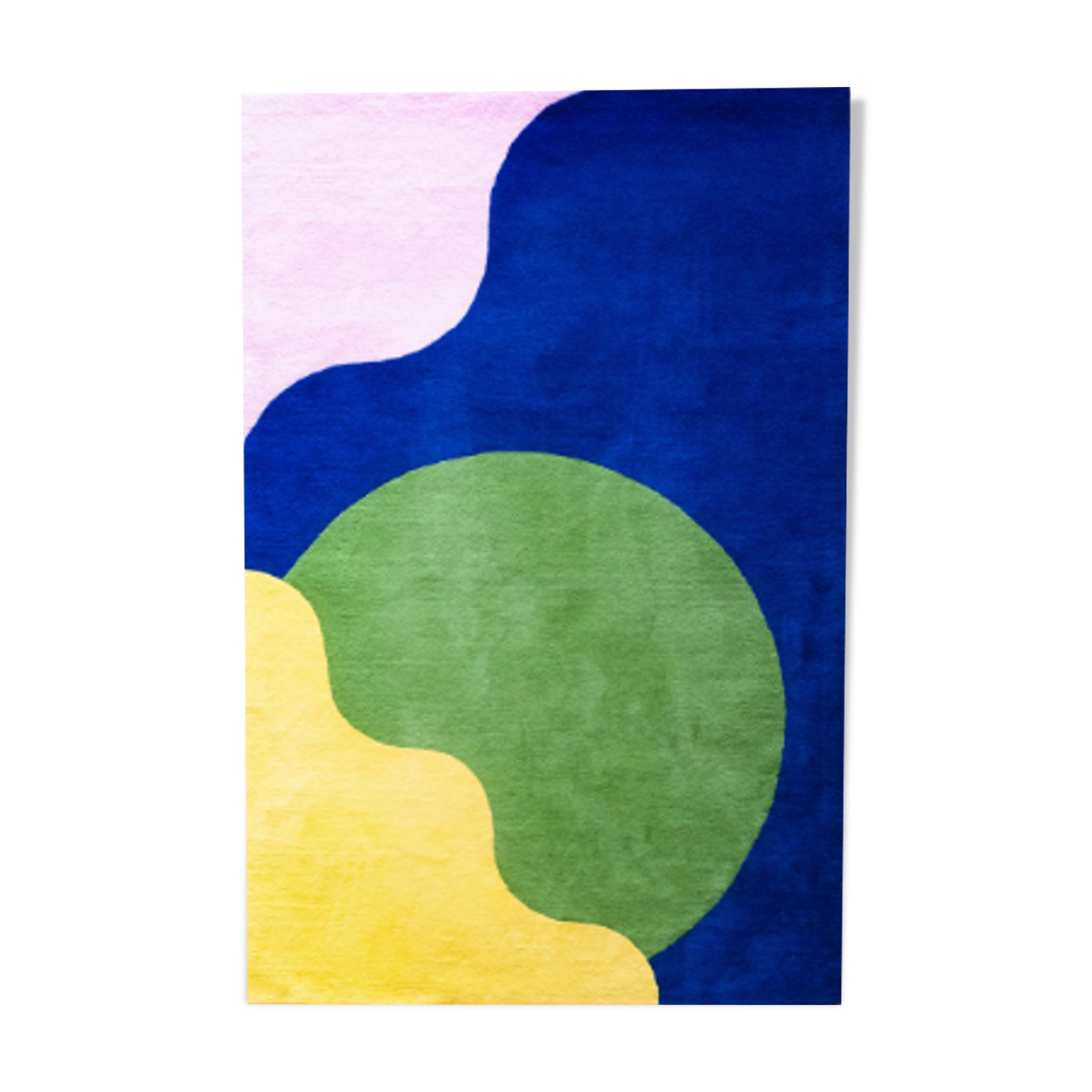 Tufted rug in wool Baywatch Handmade 140 x 210 cm