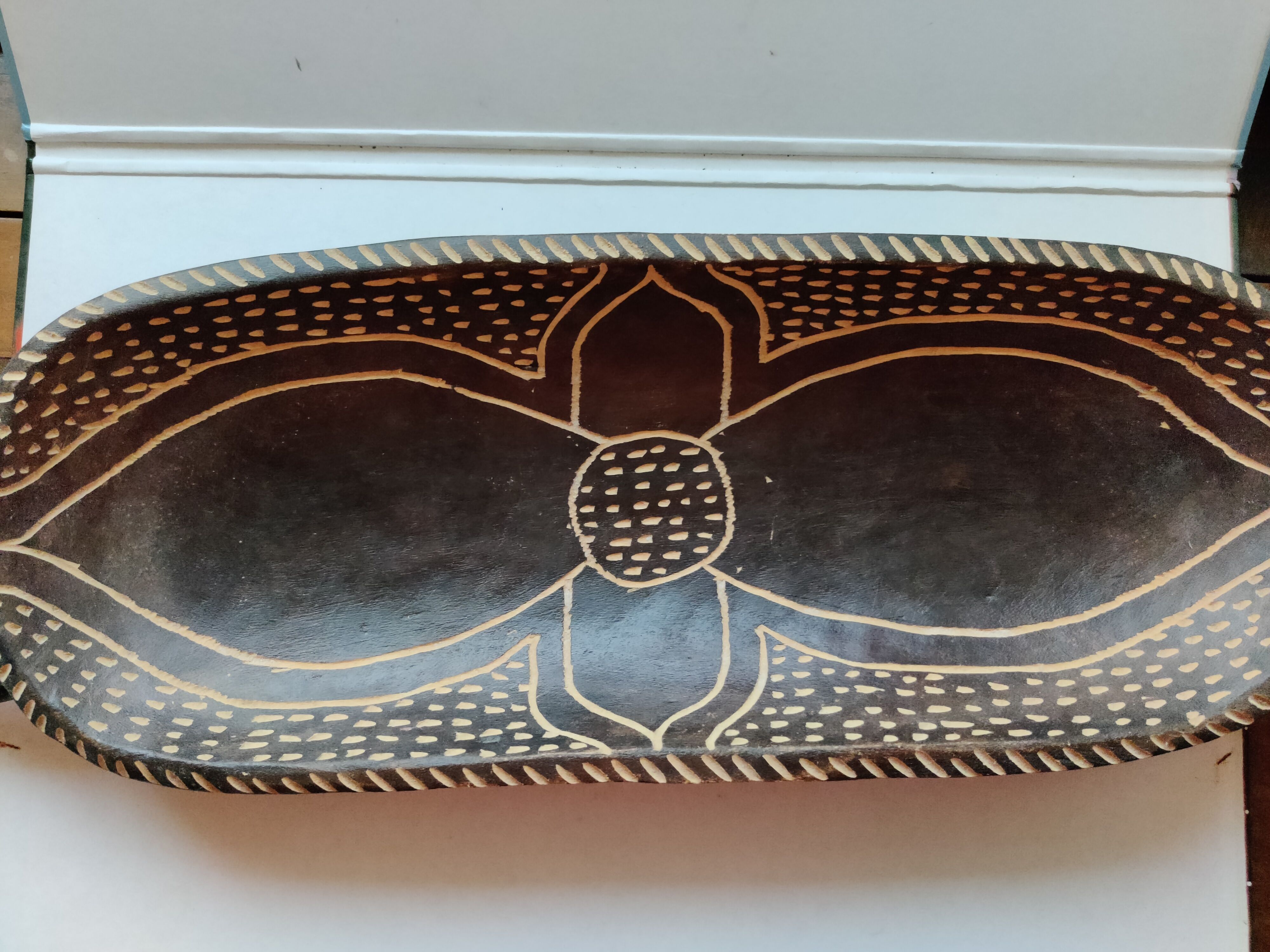 South African solid wood dish