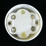 6 Old switches back and forth '' in vintage white plastic