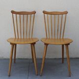 Two  bistro chairs