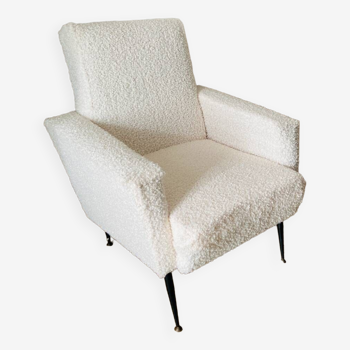 White tulle armchair