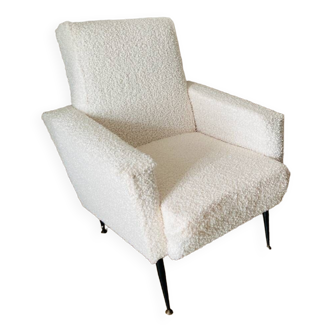 White tulle armchair
