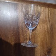 Crystal wine glasses
