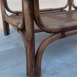 Table basse en bambou