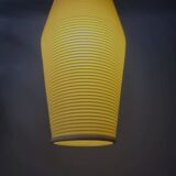 Rotaflex space age hanglamp, ovale vorm in geperst kunststof, jaren 1960