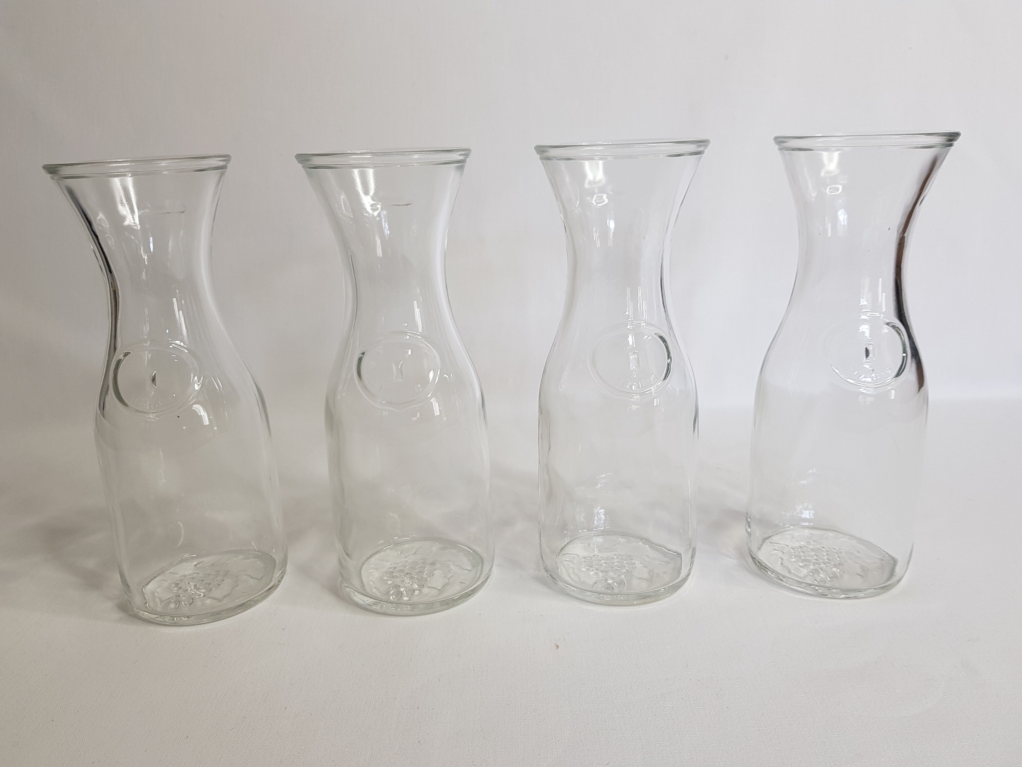 4 pichets à vin ou a eau "bistrot", 0,5 litres