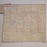Old map of paris - hallwag berne