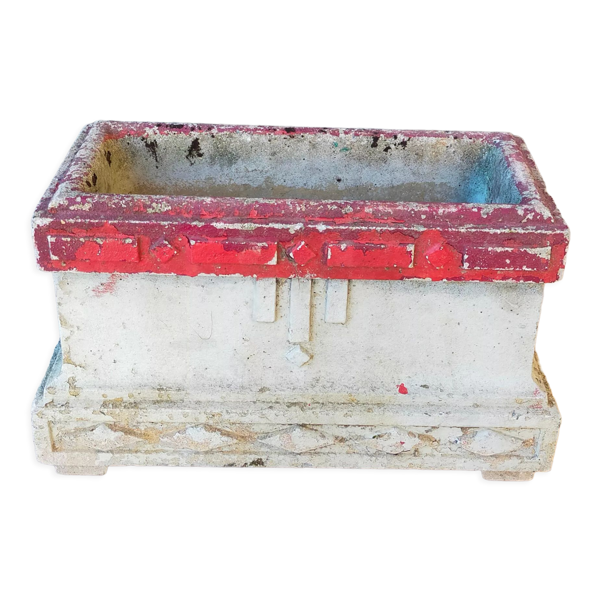Art Deco period concrete planter