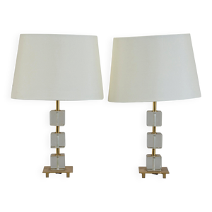Paire lampes bureau - 1960