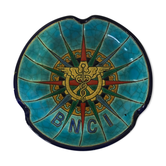 Longwy enamels ashtray