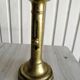 Brass candlestick with pusher