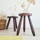 Wooden tripod stool - antique shepherd's stool