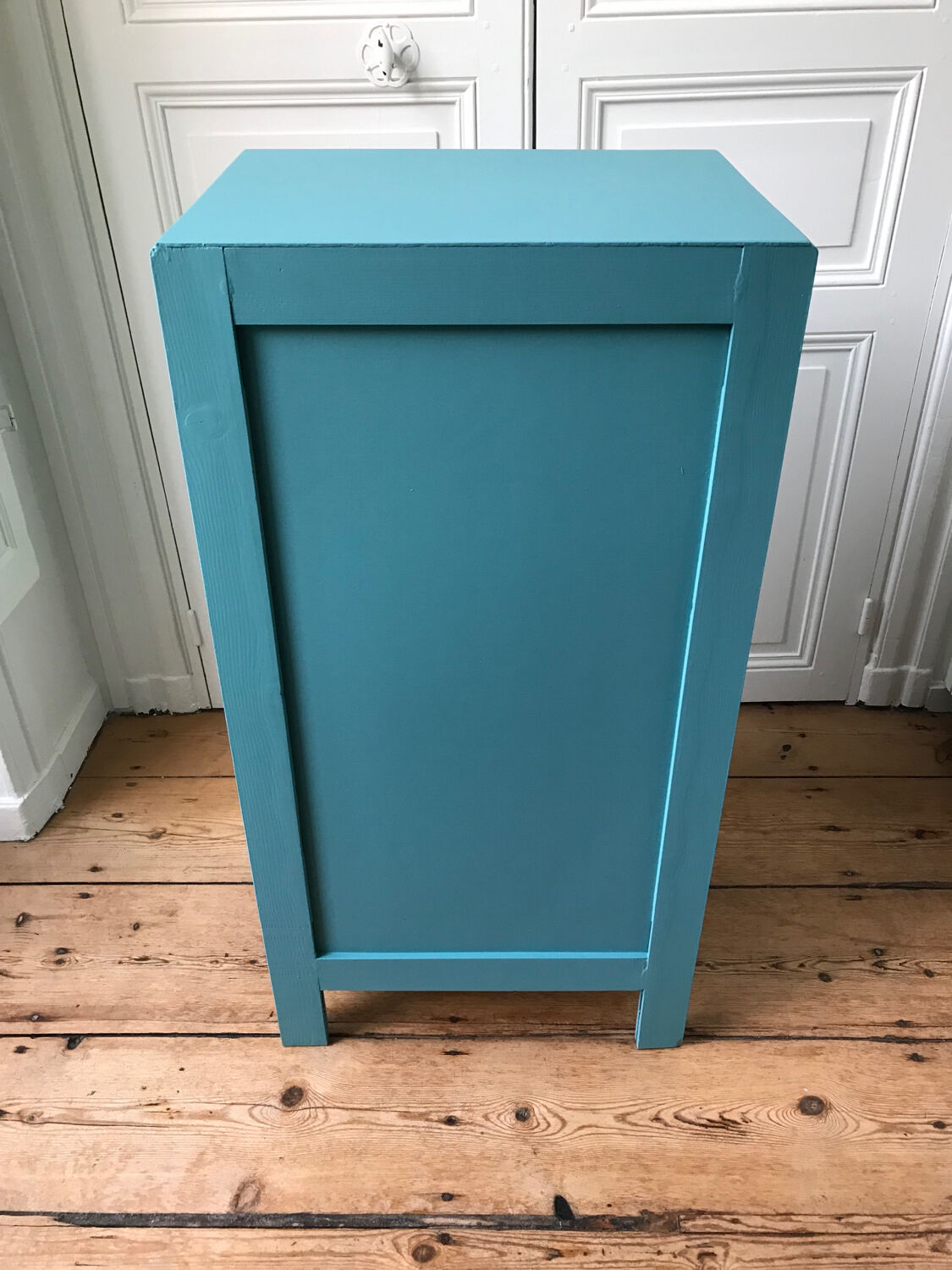 Chiffonnier commode revisité en Menthe Douce de chez Ressources