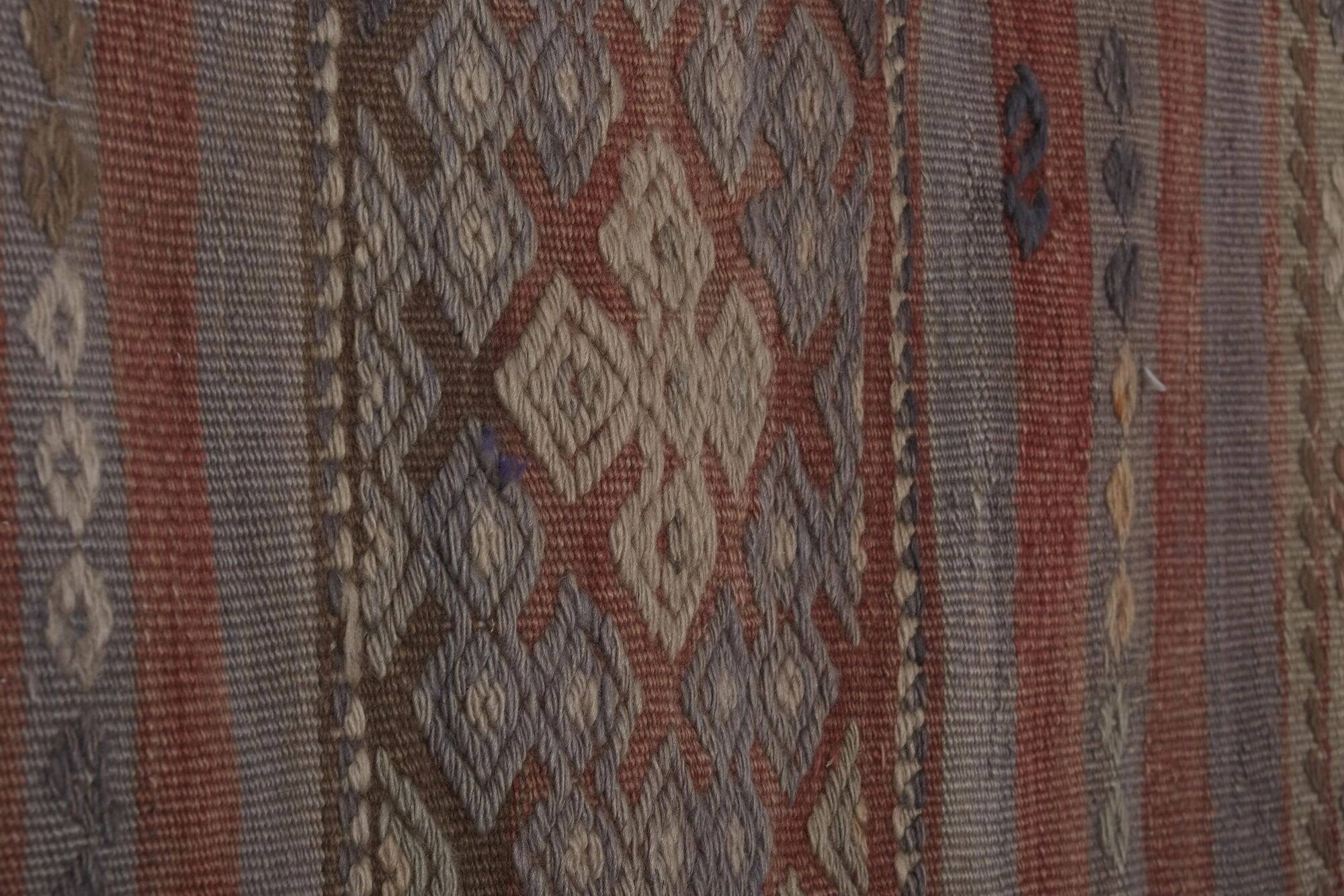 Vintage Turkish hallway rug 76x326 cm