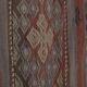 Vintage Turkish hallway rug 76x326 cm