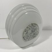Lampe de table en verre, années 1970
