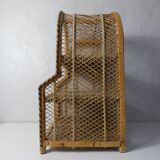 rattan shelf