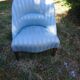 Blue toad chair
