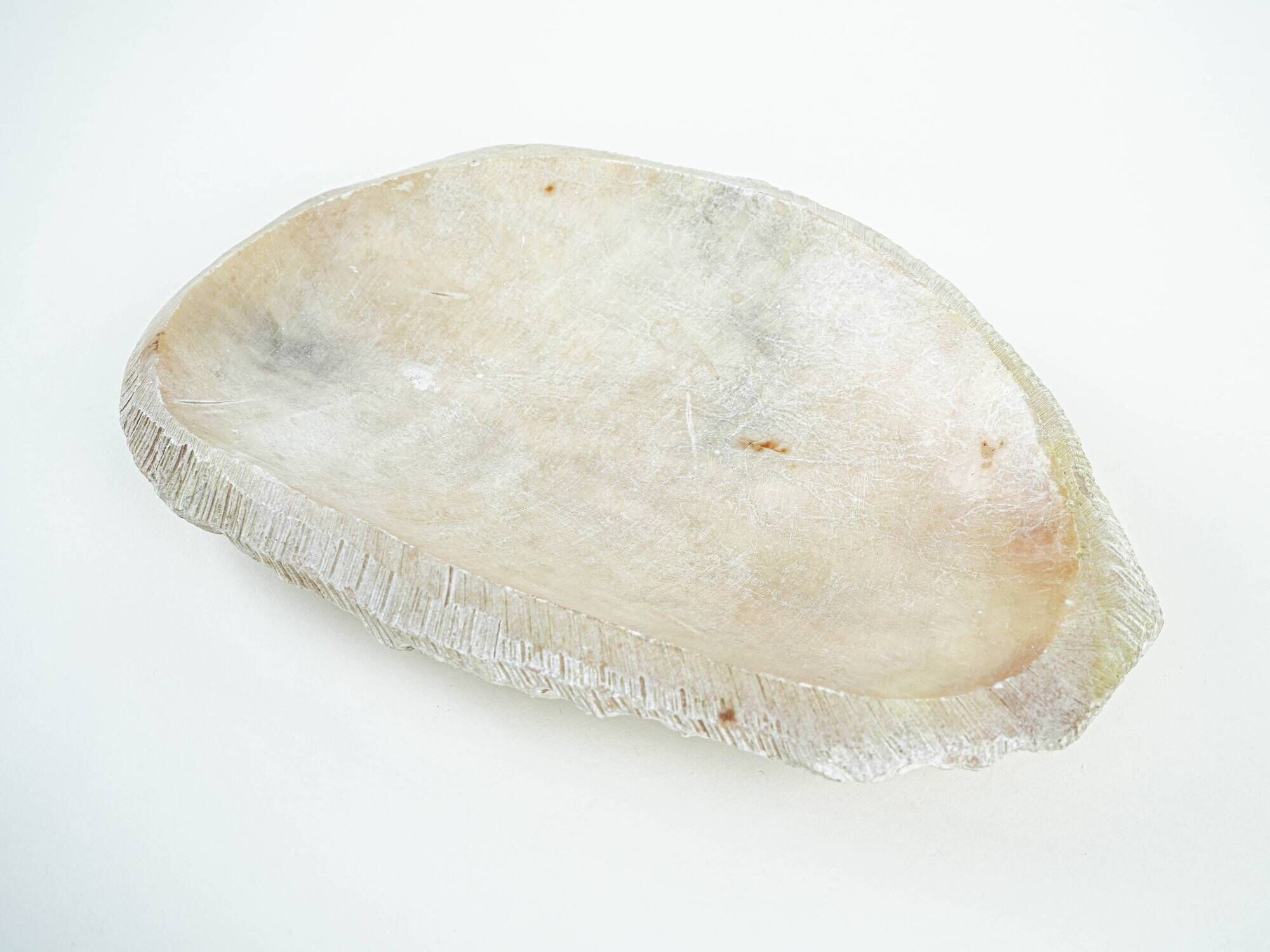 Stone platter with organic form in organic modern style, Europe, 1970s
