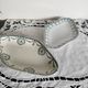 Lot of 2 earthenware bowls from Sarreguemines, Terre de Fer, Mazarin, Choisy