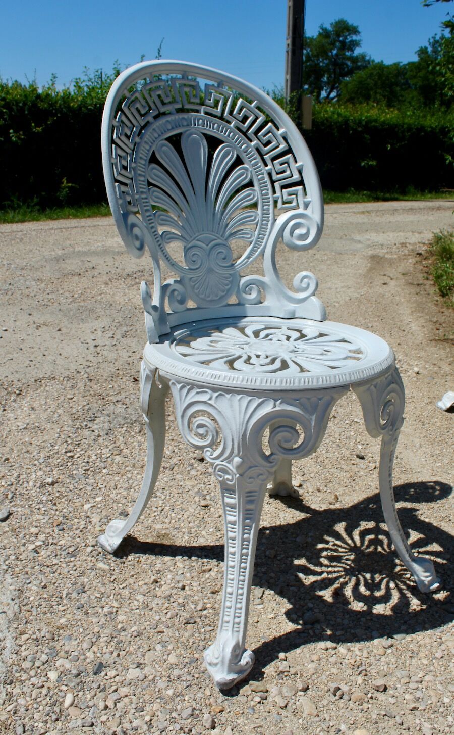 Garden furniture in cast aluminum 1950