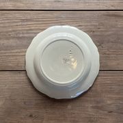 Plat rond en terre de fer HBCM Récamier
