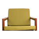 Danish Teak and fabric armchair by Børge Jensen & Sønner 1960.