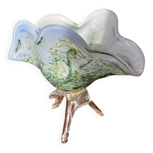 coupe sur pieds verre - murano