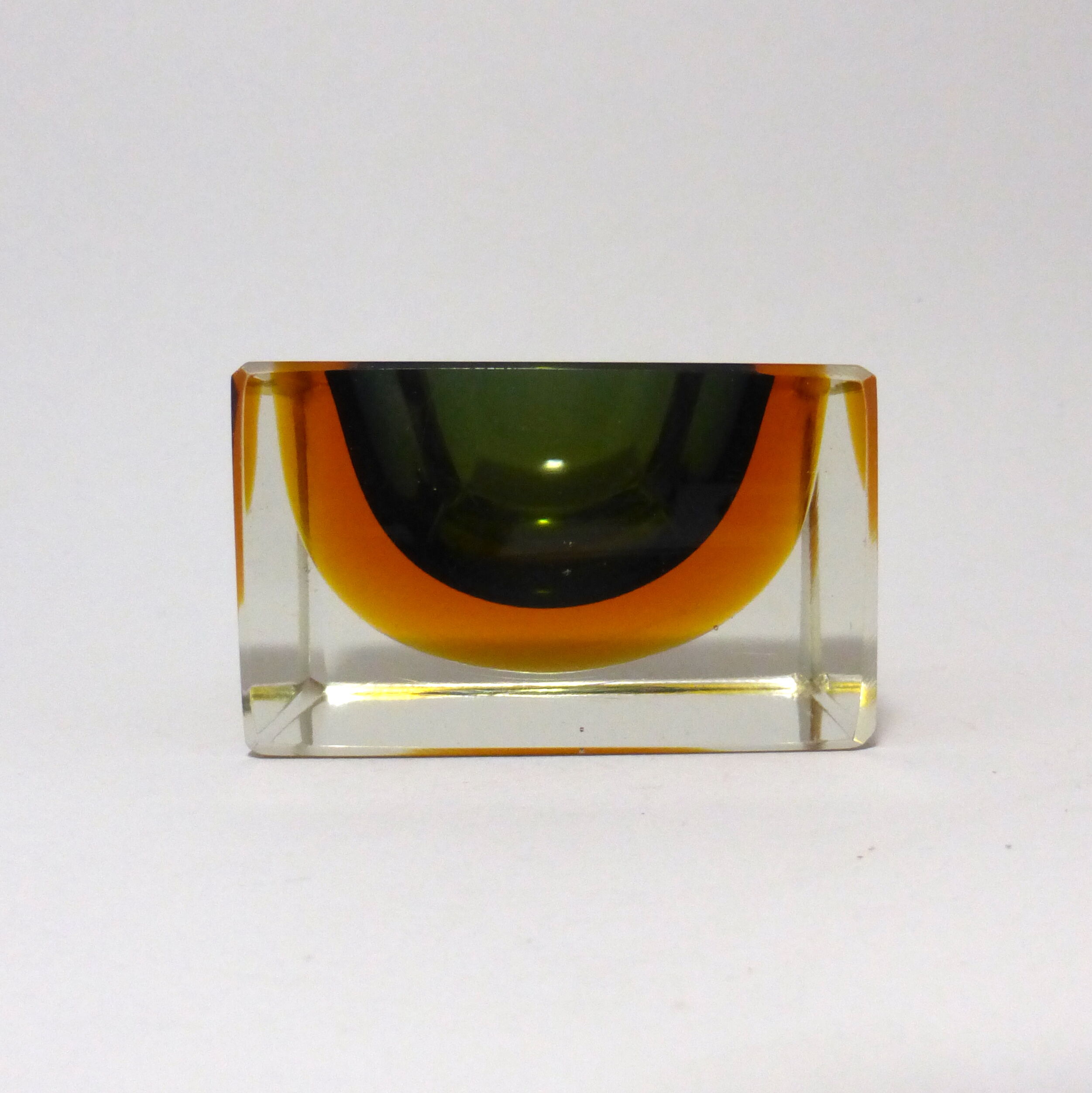 Ashtray Murano Sommerso 1970