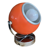 Vintage orange Eye Ball lamp