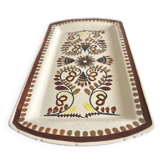 Henriot Quimper cake plate