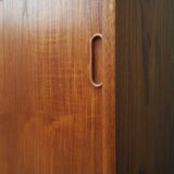 Teak highboard, Danish design, 1960s, production: Denmark
