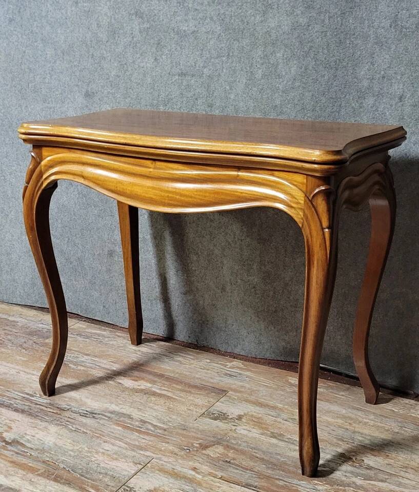 Louis XV style mahogany games table circa 1850
