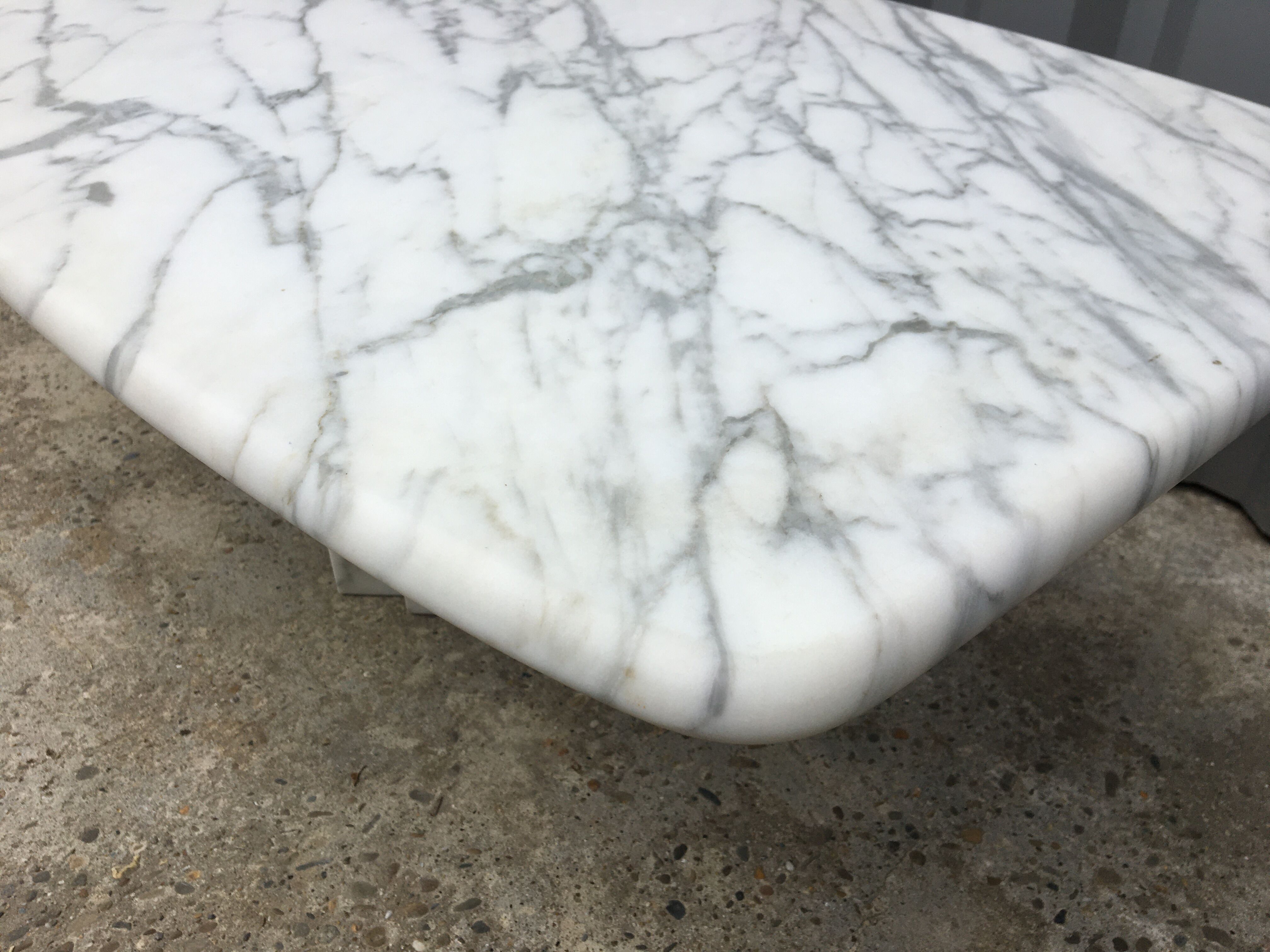 1970 marble coffee table