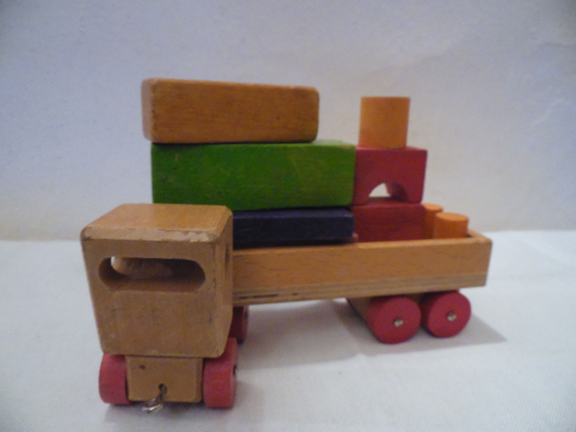 Wooden truck and its load