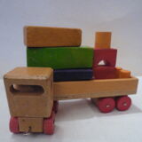 Wooden truck and its load