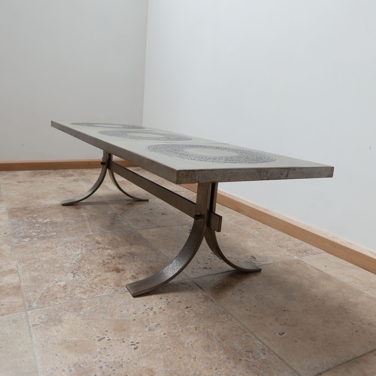 Mid-century brutalist coffee table