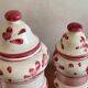 Trio of apothecary pots mint, verbena linden